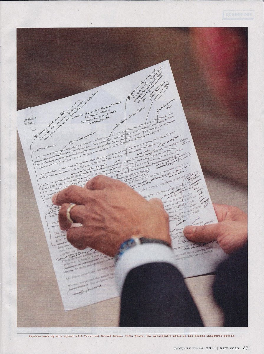 Even the president revises. No one would dare read a 1st draft State of the Union Address.