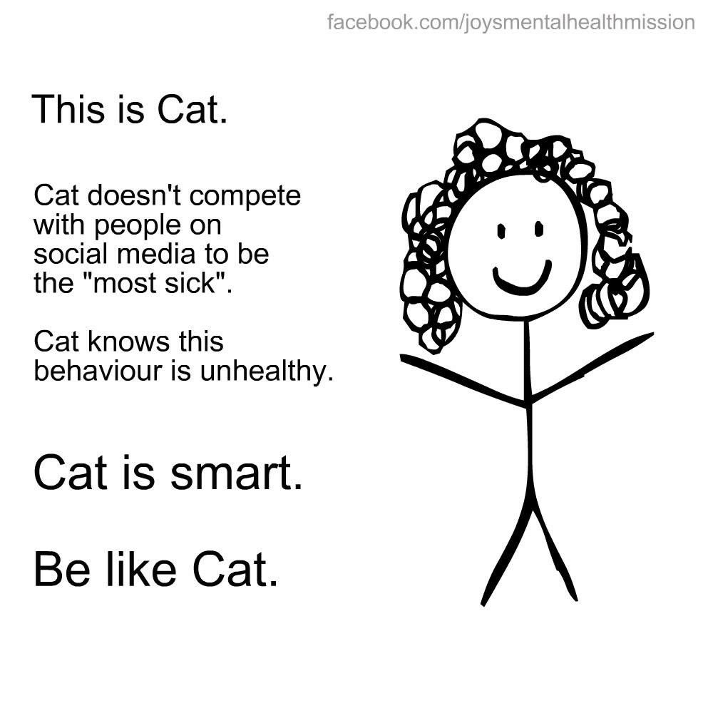 MentalHealthMis's tweet photo. #BeLikeBill #belikecat #bpd #depression #edrecovery #selfharm #mentalillness #mentalhealth #pleaseRT #justforfun https://t.co/RFhXEyuhKL