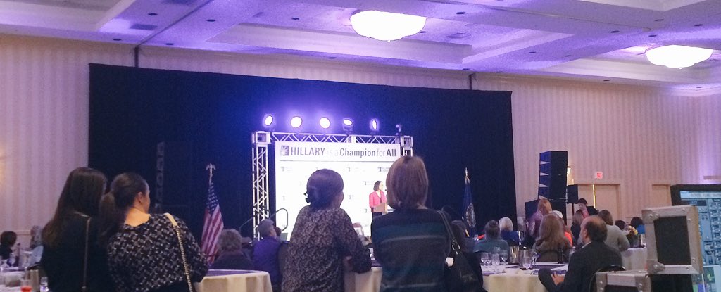 NARALNH's tweet photo. .@ColinVanOstern announcing this year's Champion for Choice award given to @ACLU. Welcome @SondraACLU! #roe2016 https://t.co/1GhU0kqpcM