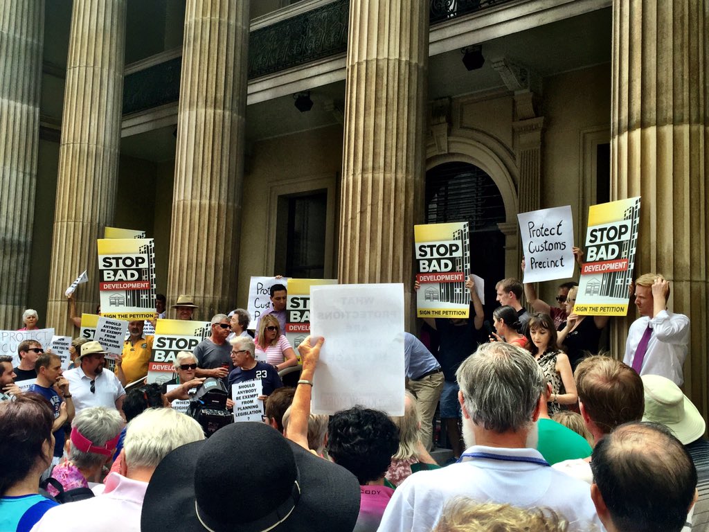 judi_jabour's tweet image. Great turnout at the @Rod4Bris Rally at Customs House, to protest #BadDevelopment by @Team_Quirk