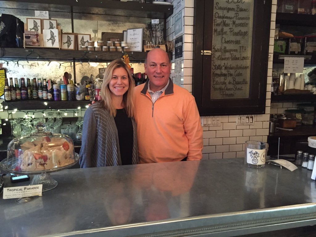 KLaRoseBU's tweet photo. Catching up with Butler alum and owner of Sweet Revenge. A must stop while in NYC! @marloerinscott https://t.co/jH2576vQX3