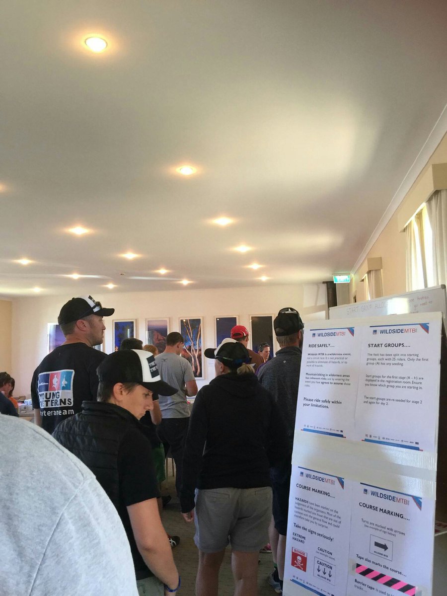 R2R_AUS's tweet photo. #veteranteam at check in #Wildside16 #wildsidemtb #backstage https://t.co/Olu0EFZJSl