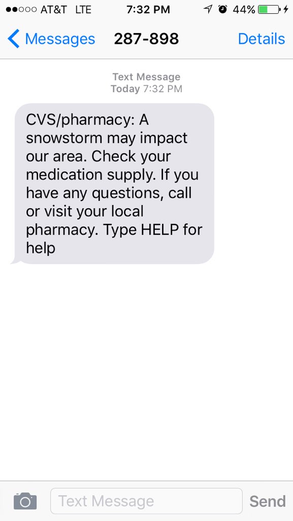 LindsayTuchman's tweet image. Everyone check your med supply! #DEstorm #snowstorm @wboc