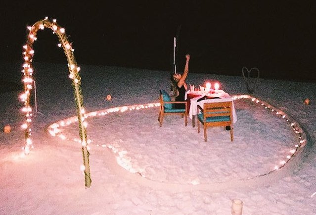 Date night with this dork.