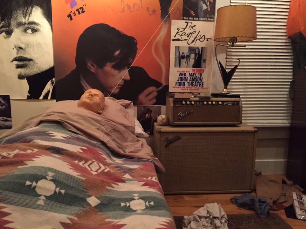 jenniferhollett's tweet photo. My childhood dream. Ferris Bueller's bedroom @GladstoneHotel part of #CUTMR2016 #SaveFerrisRoom https://t.co/YKZfMEO4SK