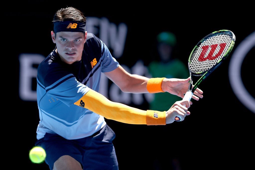 PghNzr's tweet photo. "@WilsonTennis: .@milosraonic is on 🔥 as he advances forward into the round of 16 at the #AusOpen https://t.co/E9uVB2fNhX"

#CanadasChamp