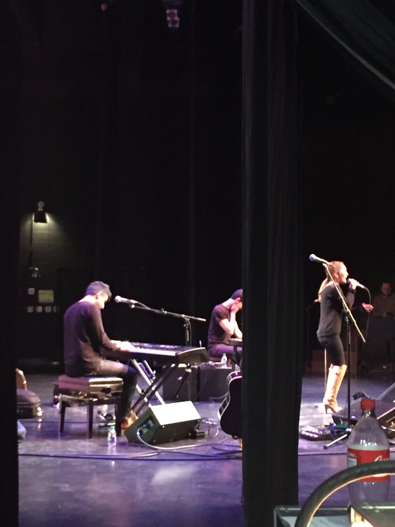hopedream89's tweet photo. @kira_isabella @horizonstage I'm Stage manager for tonight's show Kira Isabella...Sound check... :) #onestopcountry https://t.co/FrEtrQsNrf