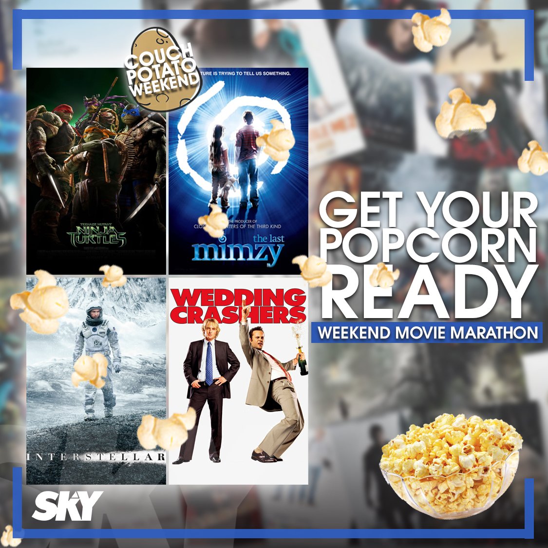 SKYserves's tweet photo. What movie do you want to watch at home this weekend? #CouchPotatoWeekend #MovieMarathon https://t.co/w0WjdC9rEx