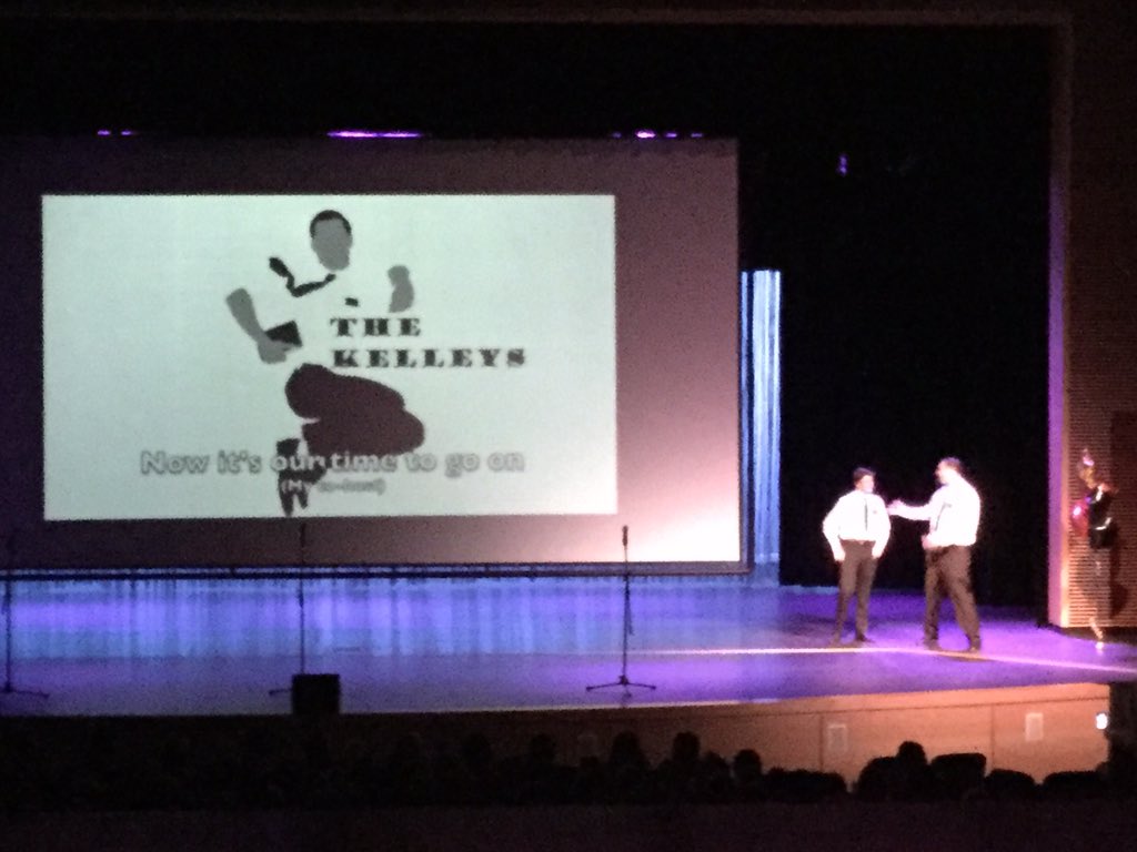 KISDFineArts's tweet photo. Someone's incredible, and we think it's @CoachKetcham. #musicalopening #onpoint #kisdkelleys https://t.co/BpOB5qFC6Z