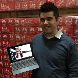 spoonen's tweet photo. GREAT story @CocaCola success
MSFT #Windows10 + @Dell + @AirWatch 
https://t.co/LLCHbqEPYp
cc @TMyerson @MichaelDell https://t.co/uEGiOqhDVE