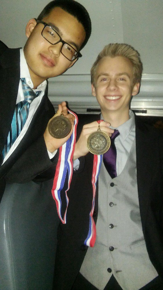 MBHSDebate's tweet image. Congrats Zac and Elmer--First Alternate to CX State! We're so proud of you!