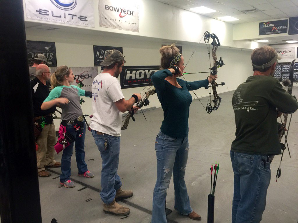 Archery League started last night...pretty pumped! Shot 271, lots of room for improvement! #bowtecharchery #bowtech