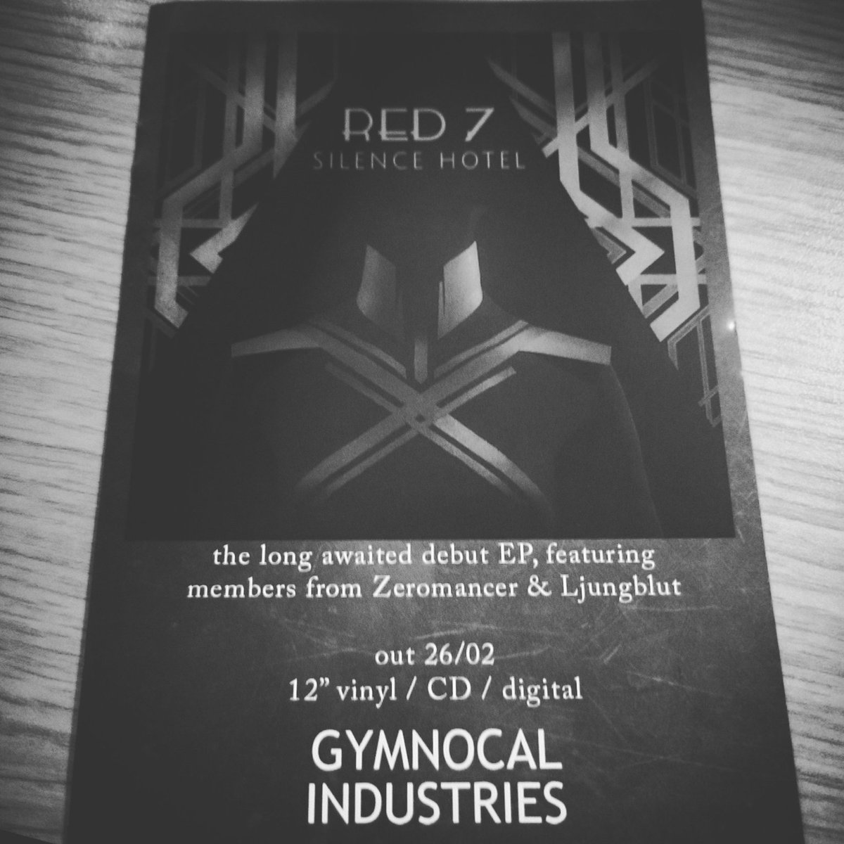 The #red7 EP will be released on February 26th. Preorders are still open on gymnocal.com