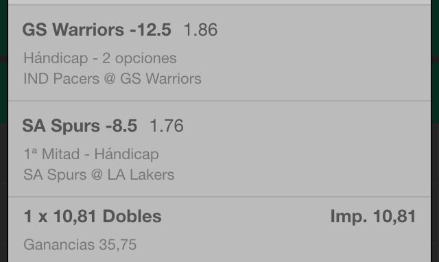 Vamos con mas Picks!!!Vamos a triplicarnos!!!!💸💸💸💸💸
