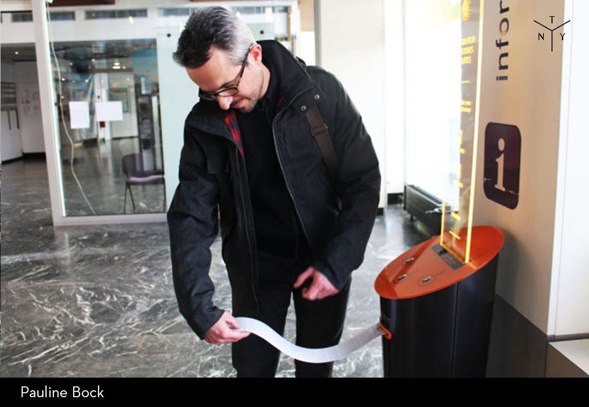 NewYorker's tweet photo. Instead of drinks or M&M’s, these vending machines dispense short stories: https://t.co/KMI2Hs43oB https://t.co/psXhxmigXg