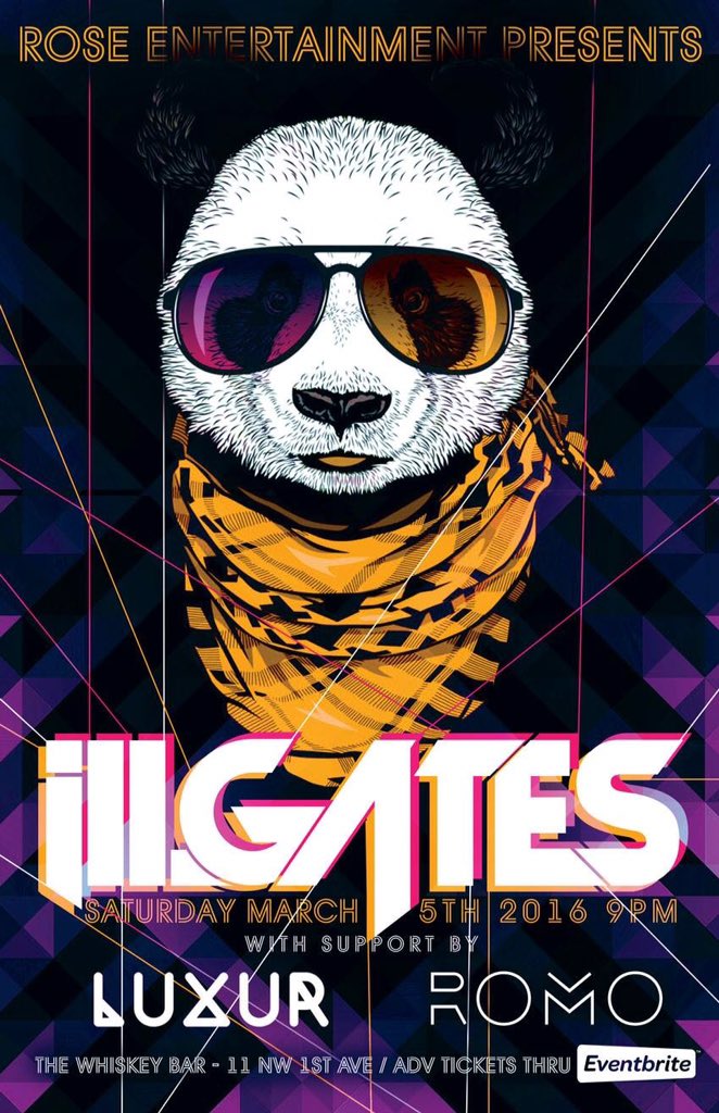 LuxurMusic's tweet photo. Im dropping an ORIGINAL set in support of @illGatesMusic at @whiskeybarpdx March 5 2016! https://t.co/BHza9JQ1lY https://t.co/l9zg3En9dE