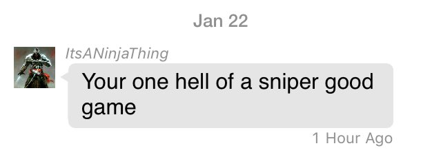 SneakyPenguin7's tweet photo. Just incase someone want to test my sniping skills in BO3... #TryMe https://t.co/5099nJ6Wtt