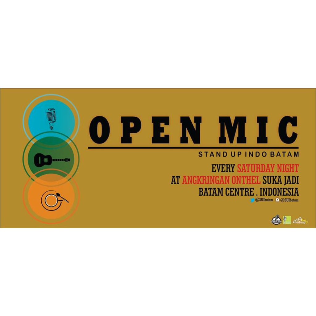 Jgn sia sia kan #OpenMic 😊, terus belajar dan belajar.