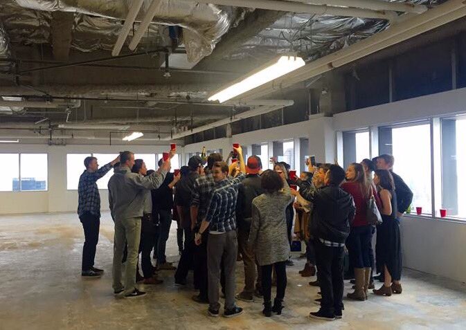 707innovate's tweet photo. @EMMESCO @sdut more great photos of the exciting #tech companies moving in. Cheers! #GoSanDiego #sdtech https://t.co/yYnGYuk8sS
