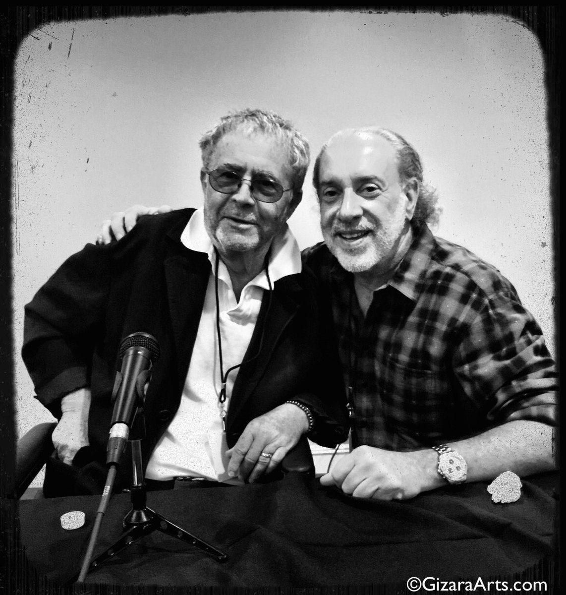 GuyWebsterPhoto's tweet photo. Thank you for attending todays @PhotoLAfair's Panel "ROCK in Photography" Guy is pictured here with #NealPreston! https://t.co/xrmi8sOri8