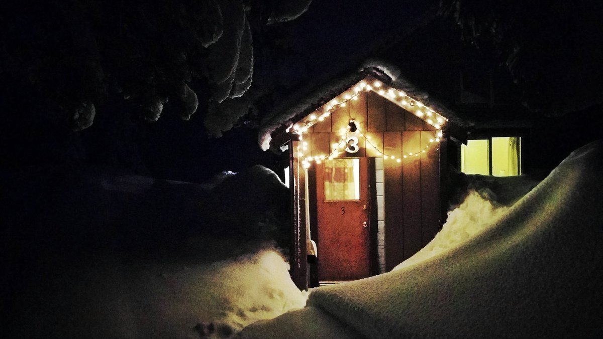 James Martin On Twitter A Long Dark Snowy Drive To A Cabin