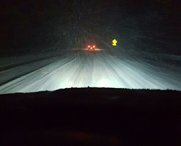 My drive from philly back to Jersey #snow #jonasblizzard