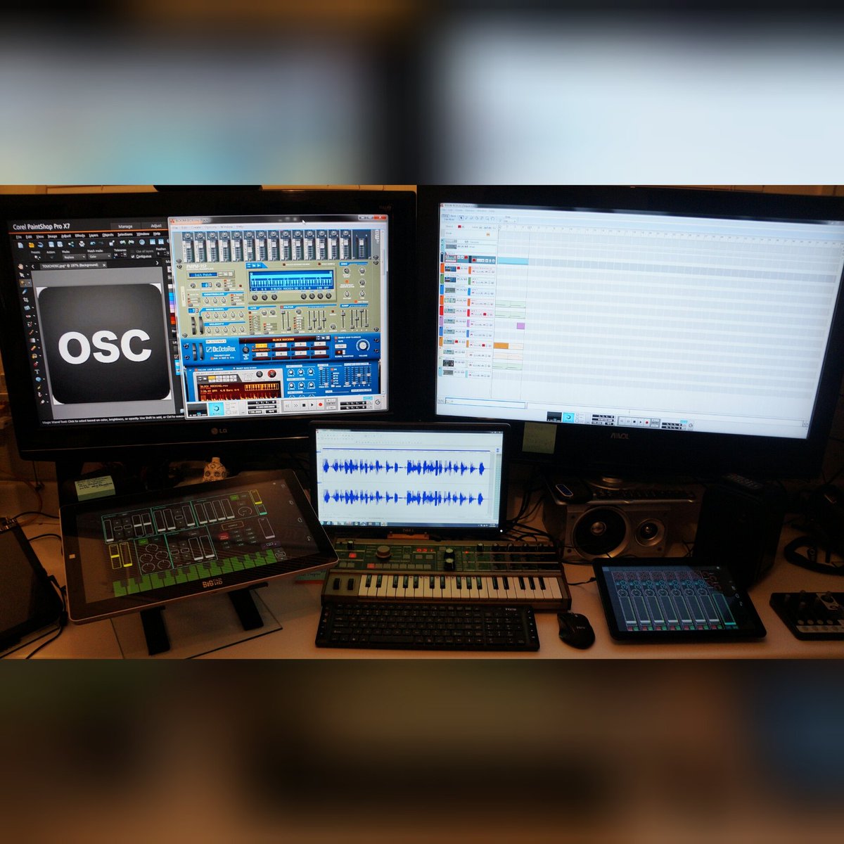 TecNickelSwag's tweet image. #propellerheadreason #touchosc #wirelessmidi How I Use Reason