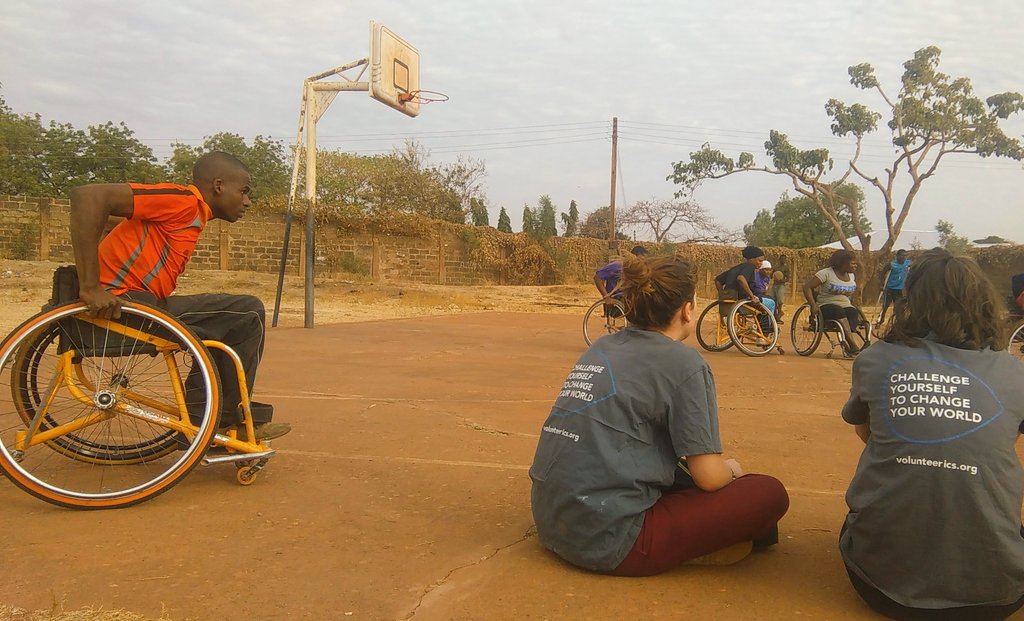 Had a great morning at training with the Tamale wheelchair basketball team! <a href="/IntService/">InternationalService</a> <a href="/ICS_UK/">ICS</a>