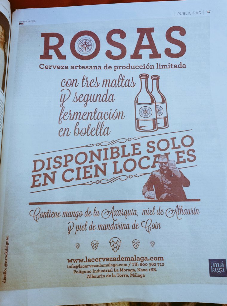 Hoy salimos en sur, gracias a <a href="/nrockdriguez/">Nacho Rockdriguez</a> por la buena mano con los diseños