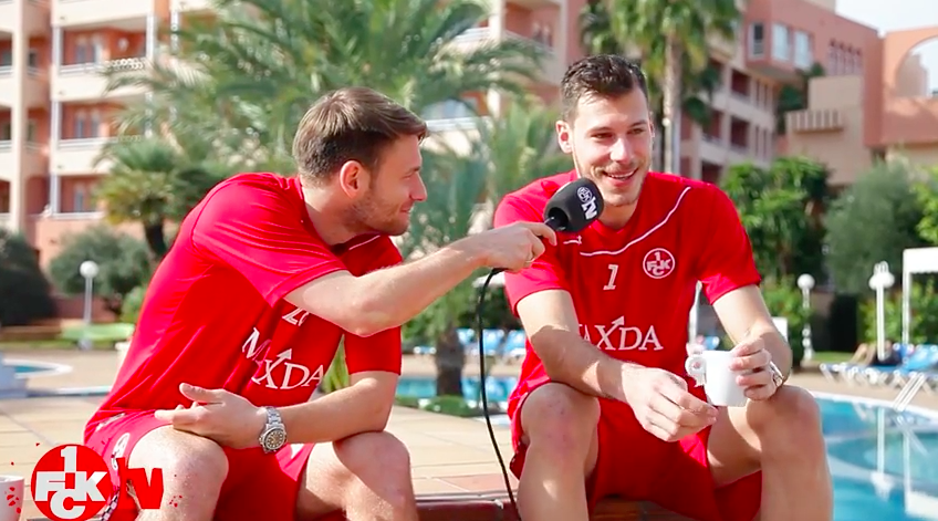 Rote_Teufel's tweet photo. An #FCKole-Tag 6 fragt #FCK-TV bei #DH28 &amp; #MM1 nach. Zum Interview: https://t.co/nTJs9PG4mu // #Betze https://t.co/9zUXKPOyDw