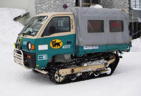 豪雪地帯のクロネコヤマトの車体が完全装甲車な件ｗｗｗ