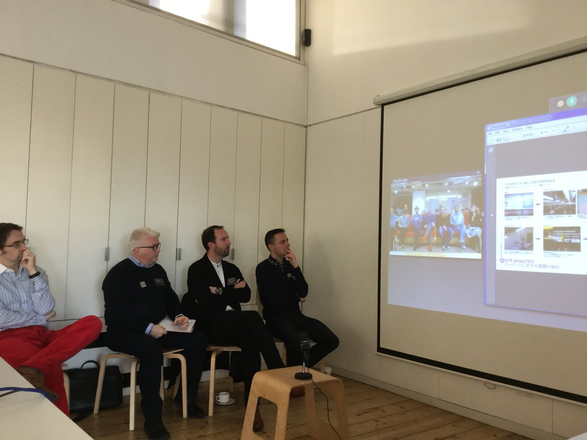 #ideajam London jury listening to the winning proposal from Tokyo team INOS #futureofmetro <a href="/GenslerOnCities/">Gensler Design</a>