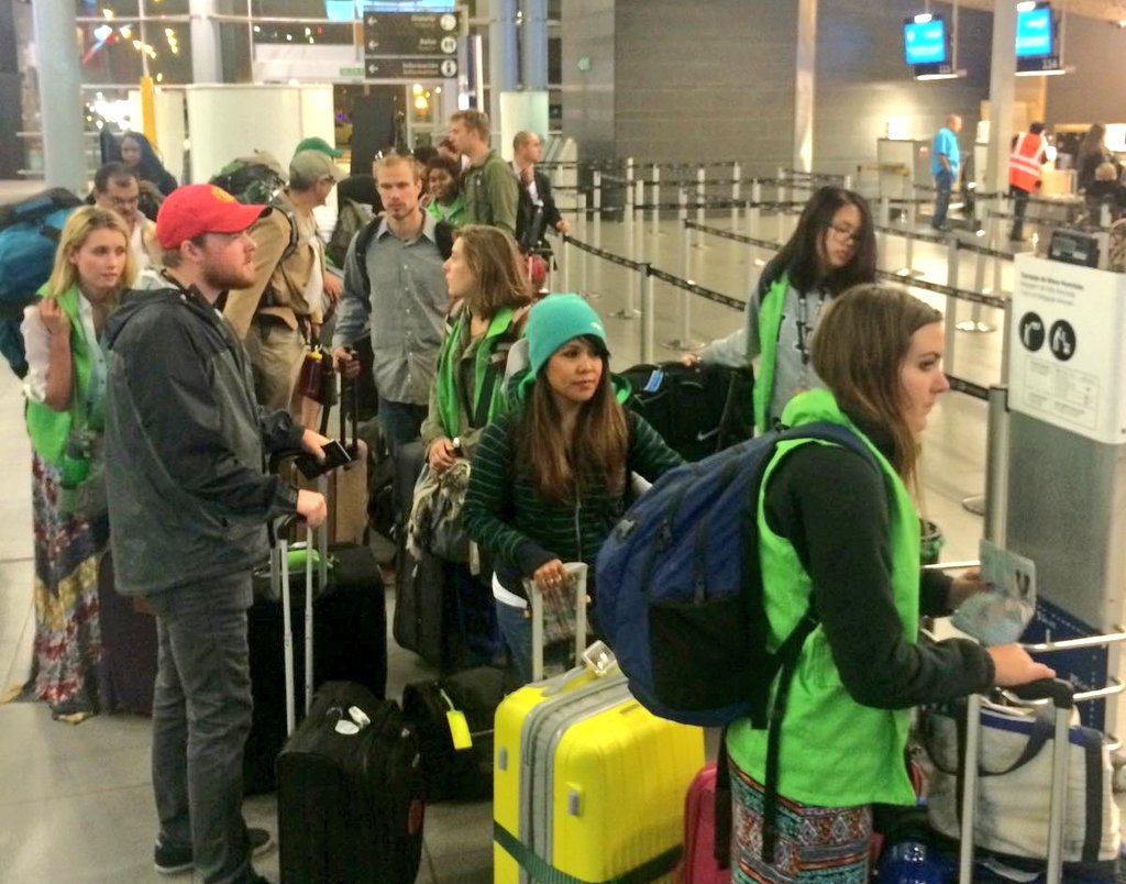 Con la mejor actitud los fellows que van a #Barranquilla construirán la #ColombiaBilingüe que queremos.