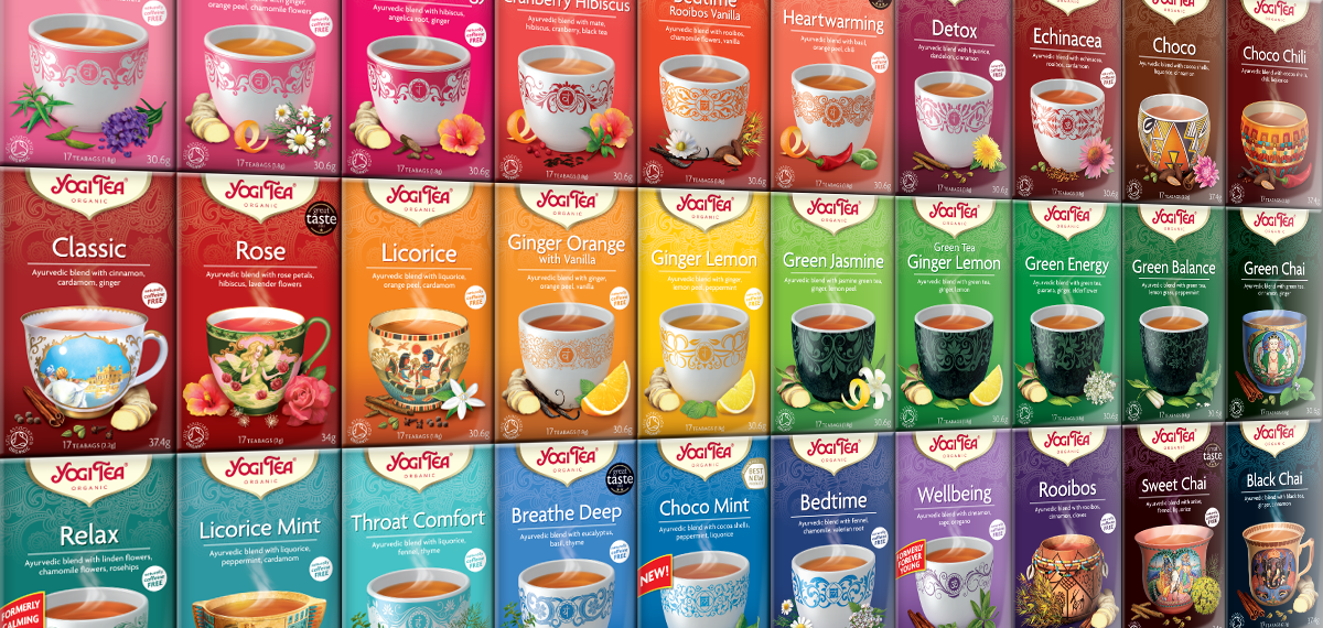 yogiteaeurope's tweet photo. A rainbow of #yogitea to brighten up your day! 🌈 🍵 https://t.co/btIVGPZZ47