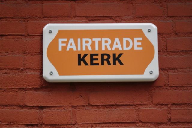 De Verenigde Christelijke Gemeente in Dokkum heeft titel aangevraagd voor #FairtradeKerk. <a href="/DoReDokkum/">Ver.Chr.Gemeente</a>, hoop + succes