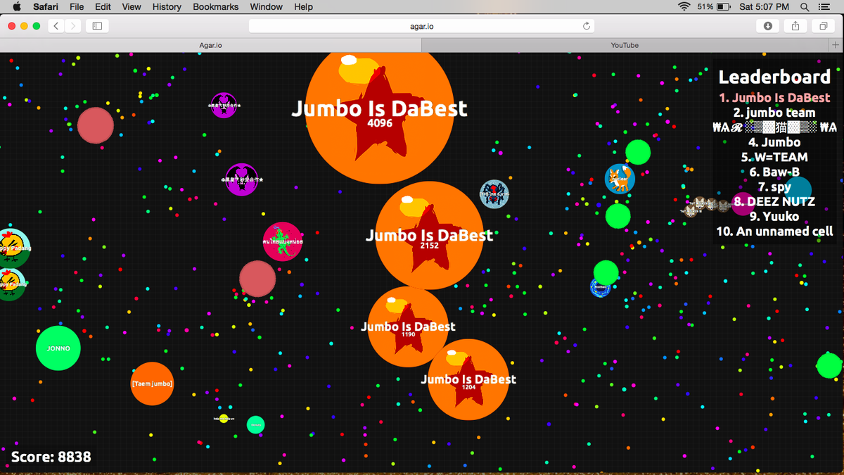 Jo_thew's tweet photo. @JumboYoutube Jumbo Army dominating oceania server :D #jumboarmy https://t.co/x2dC8KatFM