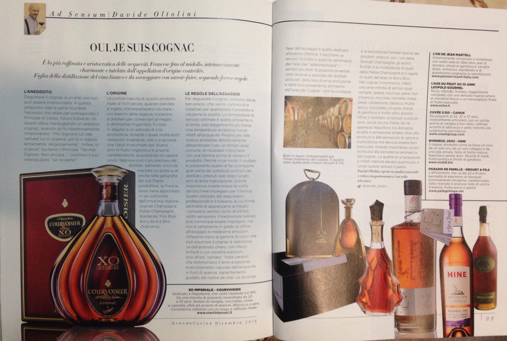 Oui Je suis #Cognac su Grande Cucina #GrandeCucina <a href="/IcardiCarla/">Carla Icardi</a> <a href="/CristinaVigge/">Cristina Viggè</a> <a href="/anto_provetti/">antonella provetti</a> @Atenaide_Arpone
