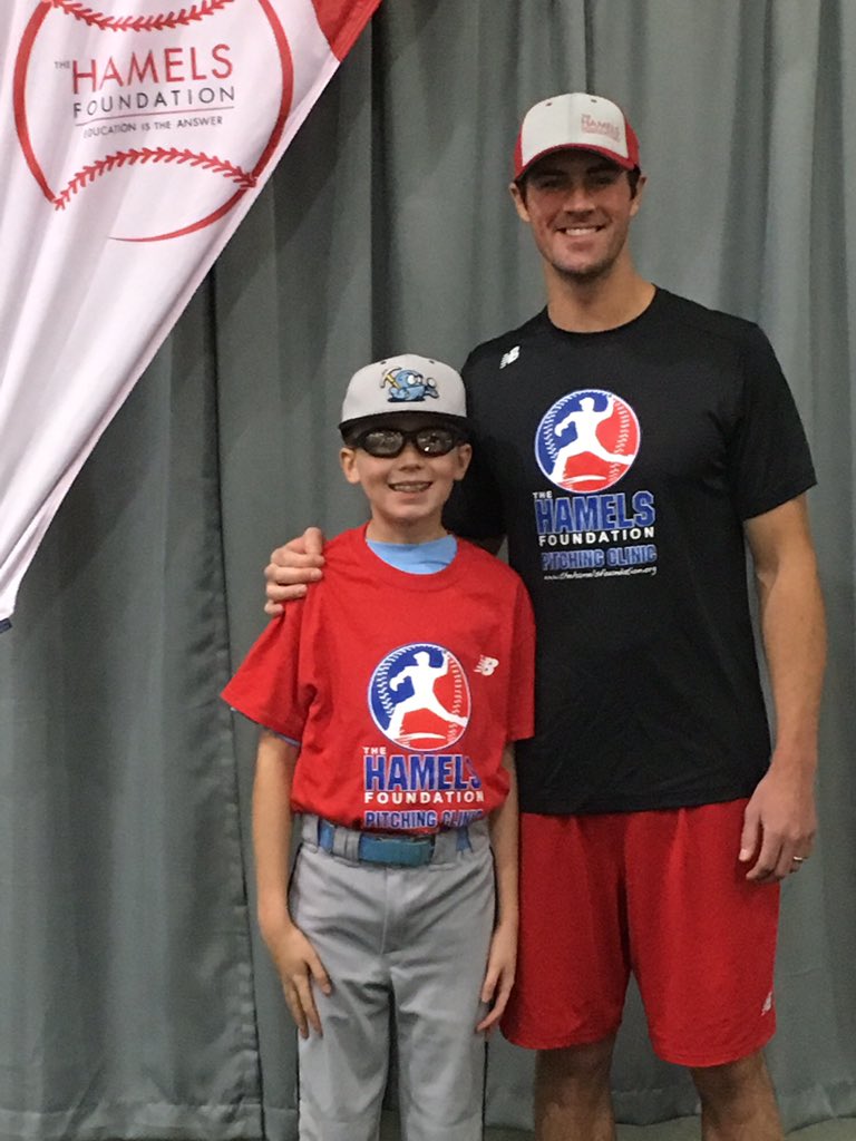 Crystal Maksimik (@crystalmaksimik) on Twitter photo @TheHamels My boy Cole and his pitching idol Cole! Thank you Hamels Foundation! Representing <a href="/BlueRocksNation/">Bluerocks Baseball</a> @TheHamels My boy Cole and his pitching idol Cole! Thank you Hamels Foundation! Representing <a href="/BlueRocksNation/">Bluerocks Baseball</a>