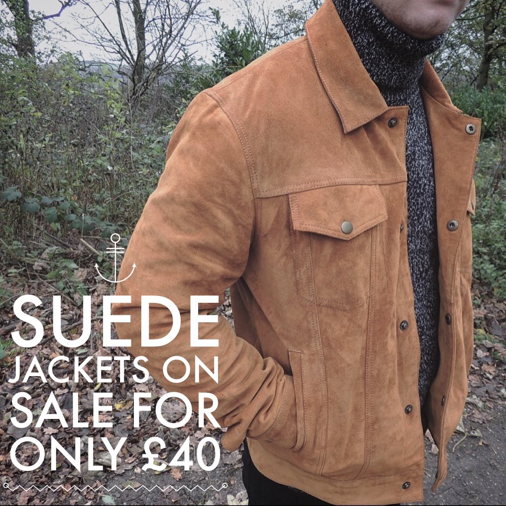 StormOriginalx's tweet photo. Our suede jackets are on sale for only £40! https://t.co/LCU7rTrUkb

#mensfashion #menswear #streetwear #mensstyle https://t.co/NU6EbSGrbR