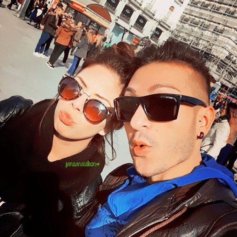 FansAnaisLeon_'s tweet photo. Vuelta a España ✈ , fotito de hoy por Madrid @anaisuky2 💙 #BeHappy #CuentaAtras https://t.co/iWlndYi3W5