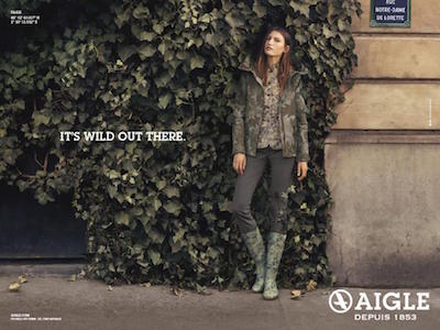 FrenchFootwear's tweet photo. It's wild out there....AigleBoots.com  #AigleBoots https://t.co/iHvsibfQgZ