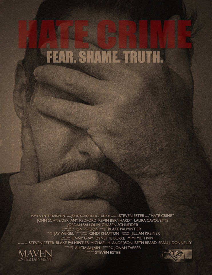 #KevinBernhardt cover of <a href="/HateCrimeMovie/">Hate Crime</a> <a href="/TalentMonthly/">Talent Monthly Mag</a>