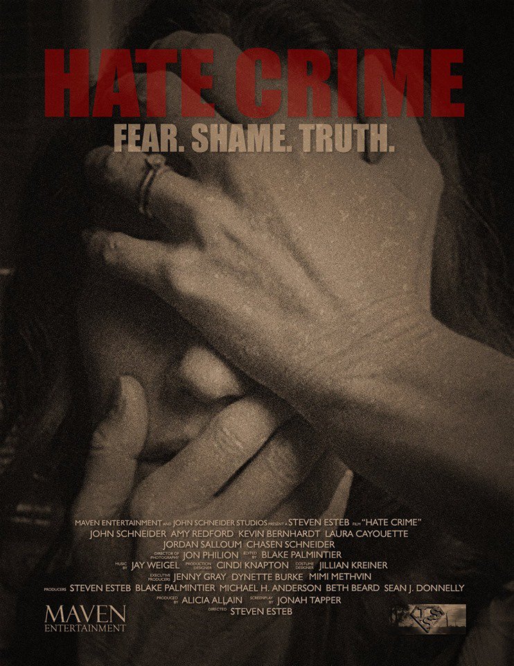 #LauraCayouette cover of <a href="/HateCrimeMovie/">Hate Crime</a> <a href="/KnowSmallParts/">Laura Cayouette</a> <a href="/TalentMonthly/">Talent Monthly Mag</a>