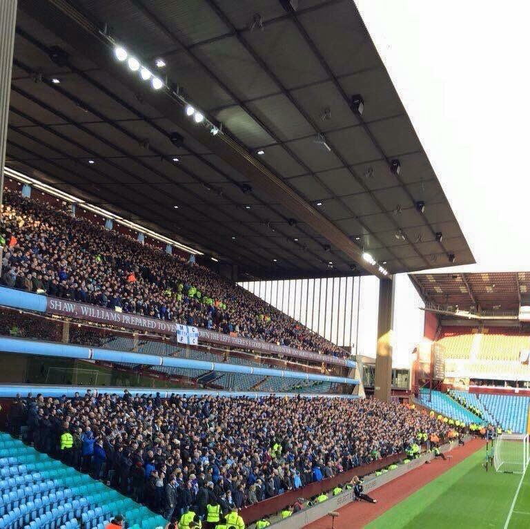 Football Away Days on Twitter: "6,000 Man City fans at Villa Park. #mcfc  https://t.co/LONG2n6oQo"