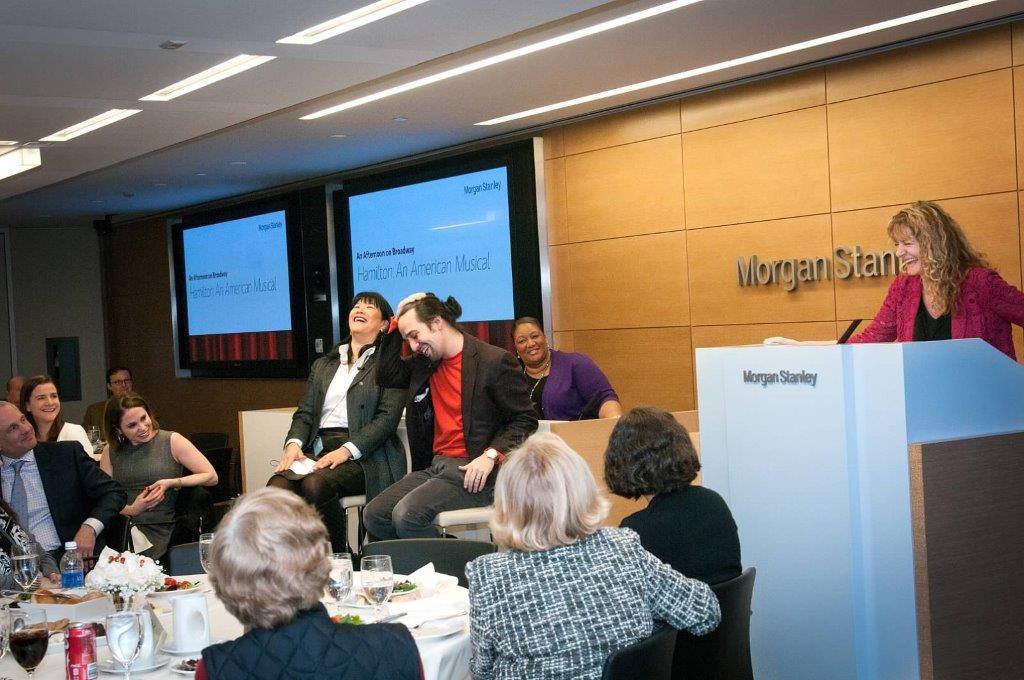 CATYouthTheatre's tweet photo. We had a great time with Alum @Lin_Manuel on Wednesday as @MorganStanley's Awareness Partner! #RIPBookstores #CATYT https://t.co/JJtlThQQna