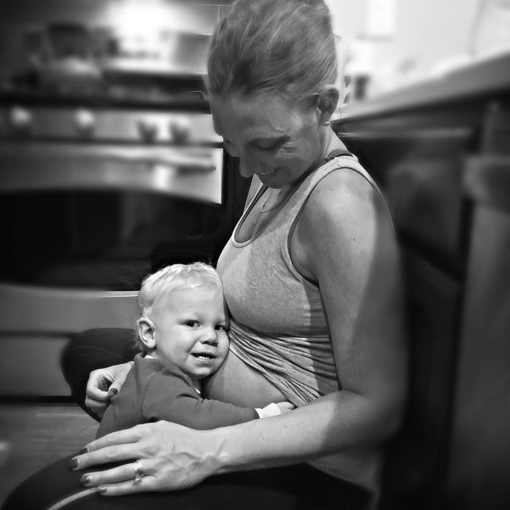 trainhard's tweet image. Big brother love. #lucaswilliamclark