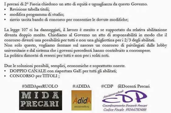 DesilvestrisS's tweet photo. IL SERVIZIO E' MERITO. #GAEREVOLUTION #MIDAperRUOLO #ADIDA #CDP #CONCORSOxTITOLI https://t.co/UnkPAmjoQn