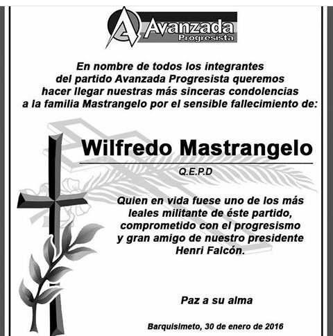 APsimonplanas's tweet photo. Con mucho pesar en nombre d nuestro Coordinador municipal David Vasquez expresamos nuestras palabras d condokencias https://t.co/4ldPEN69Mu