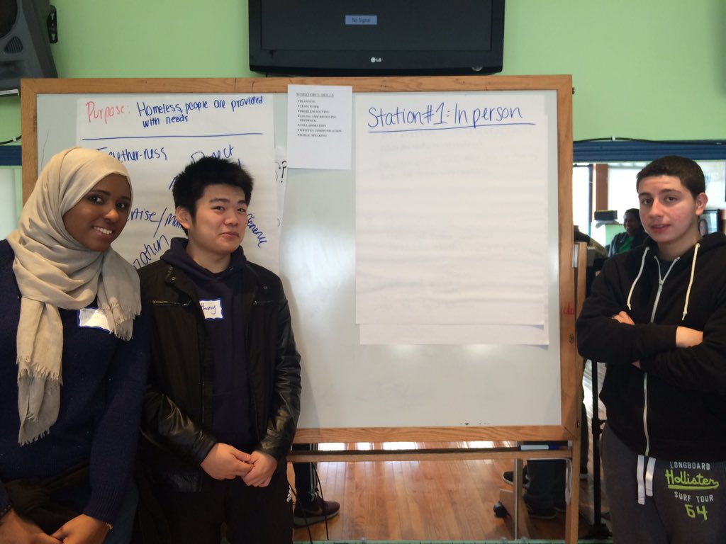 Ready 2 discuss types of communication as part of #serviceworks module 4 @BostonCares <a href="/SociedadLatina/">Sociedad Latina</a> #MLKSW16