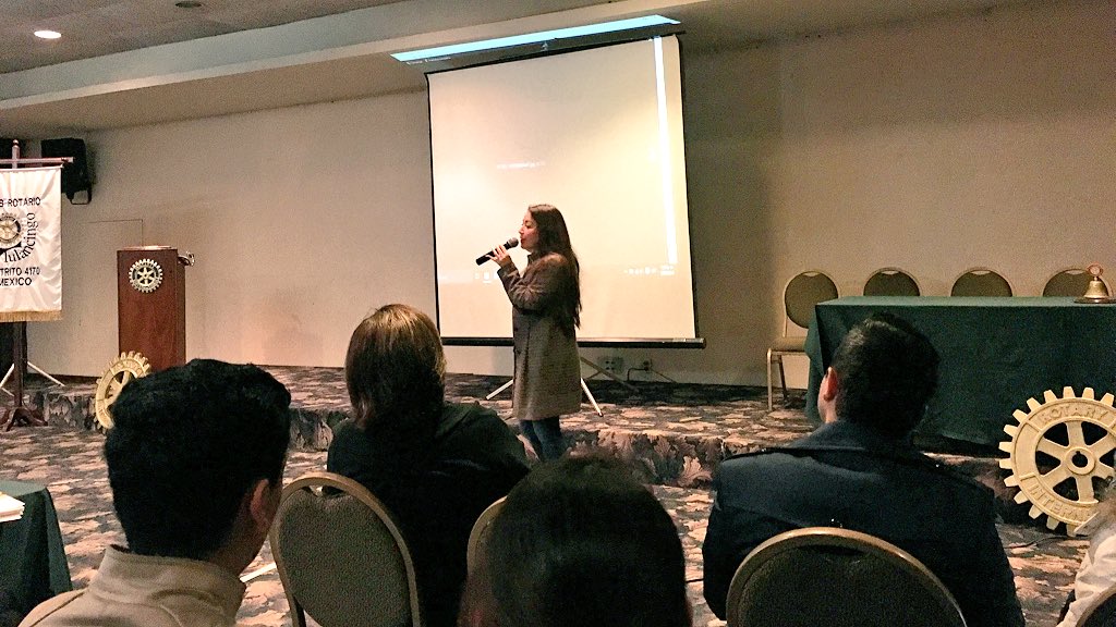 rotaracthmo's tweet photo. Escuchando a @MarisolArambula en la 3ra. Asamblea Nacional de la AIREM en Tulancingo, Hidalgo @Rotaract_Mexico https://t.co/ijqgKG4jV4